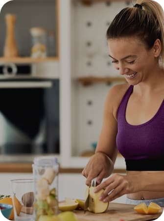 woman cooking